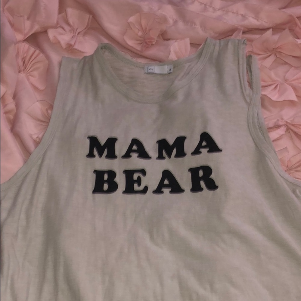 Mama bear tank top